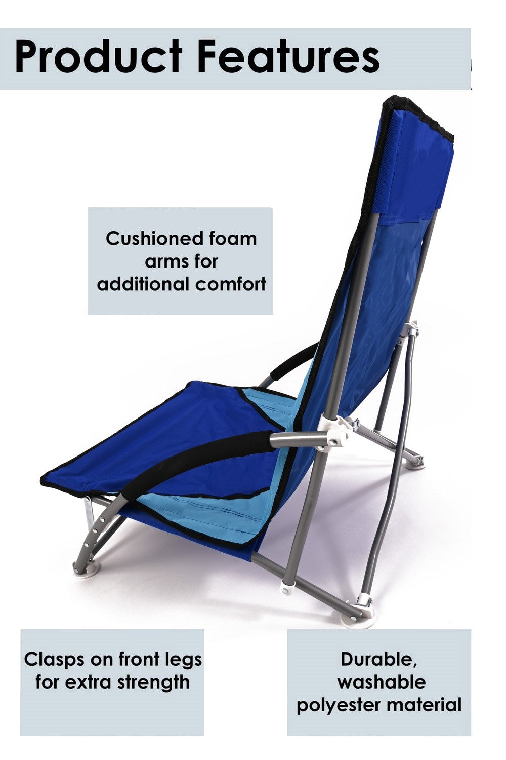  MDB873 Low Camping Chair