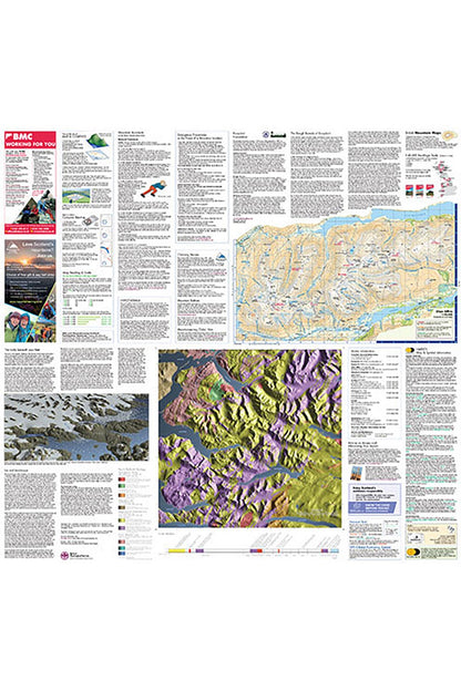  MDBFC5 Knoydart British Mountain Map