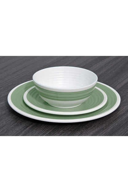  Premium 12pc Melamine Plate & Bowl Set