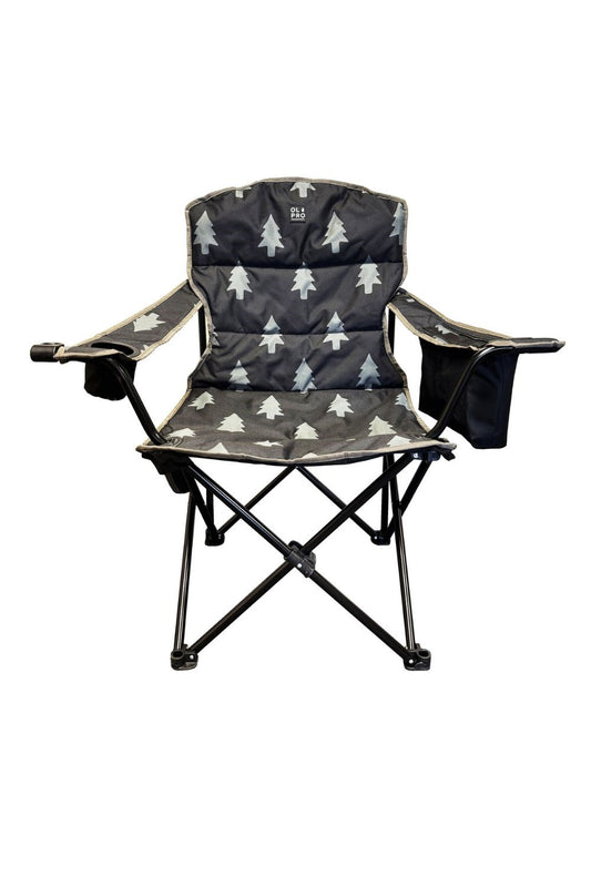  MDE908 Henwick Patterned Padded Folding Camping Chair Lim