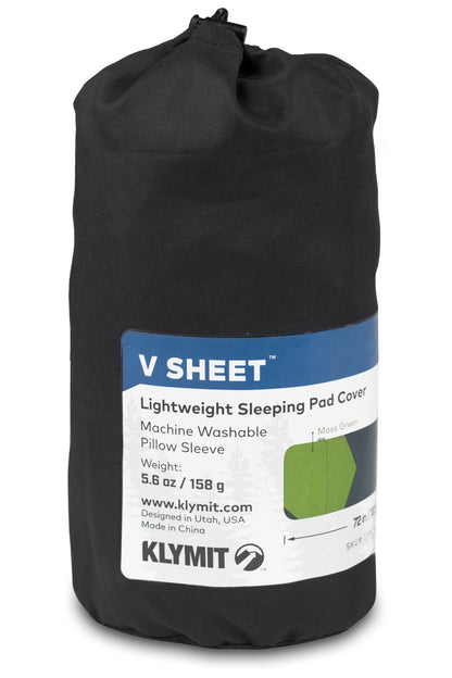 Klymit MDEA2C V Sheet Camping Sleeping Pad Cover