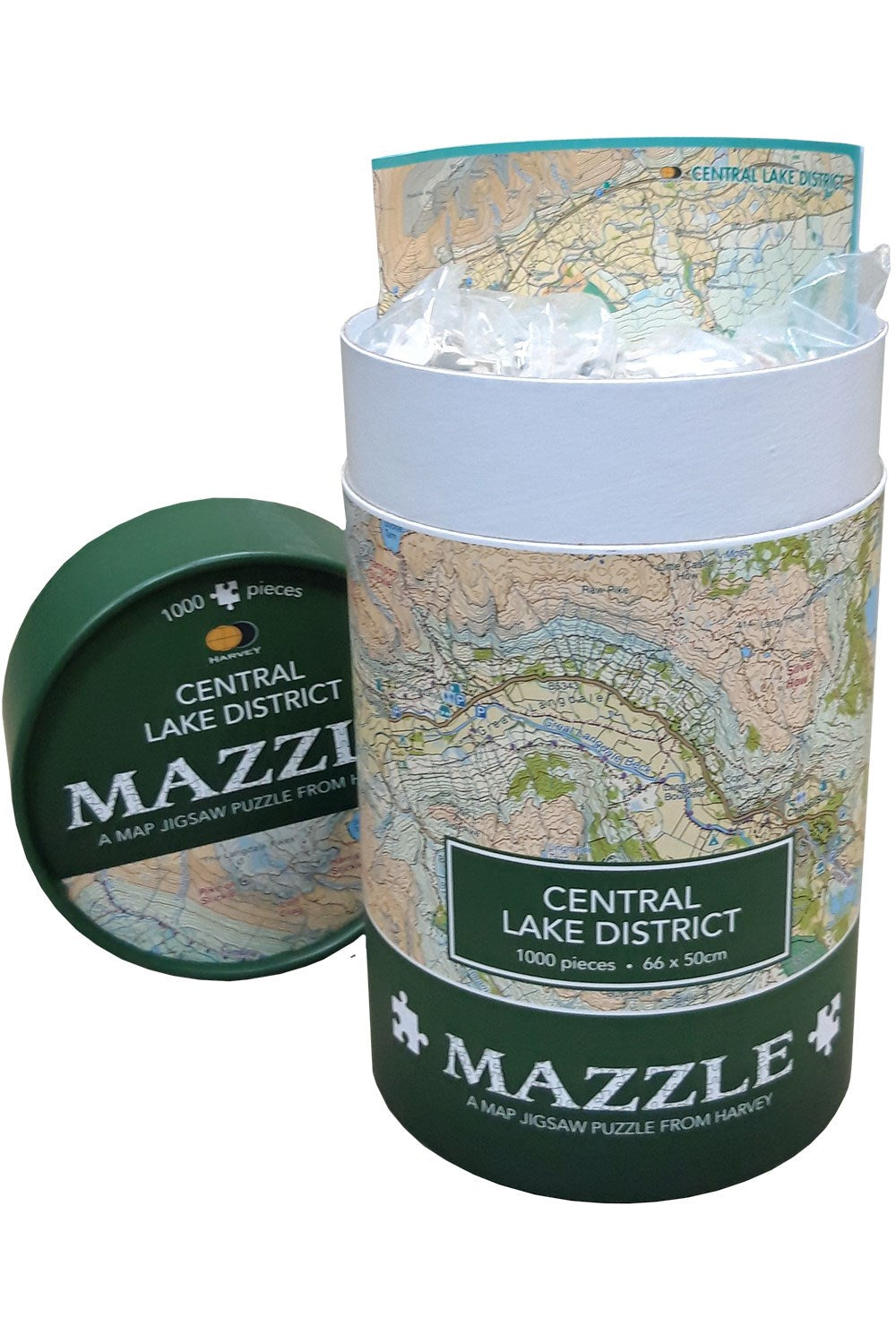  ME0536 Map Jigsaw Puzzle Central Lake District