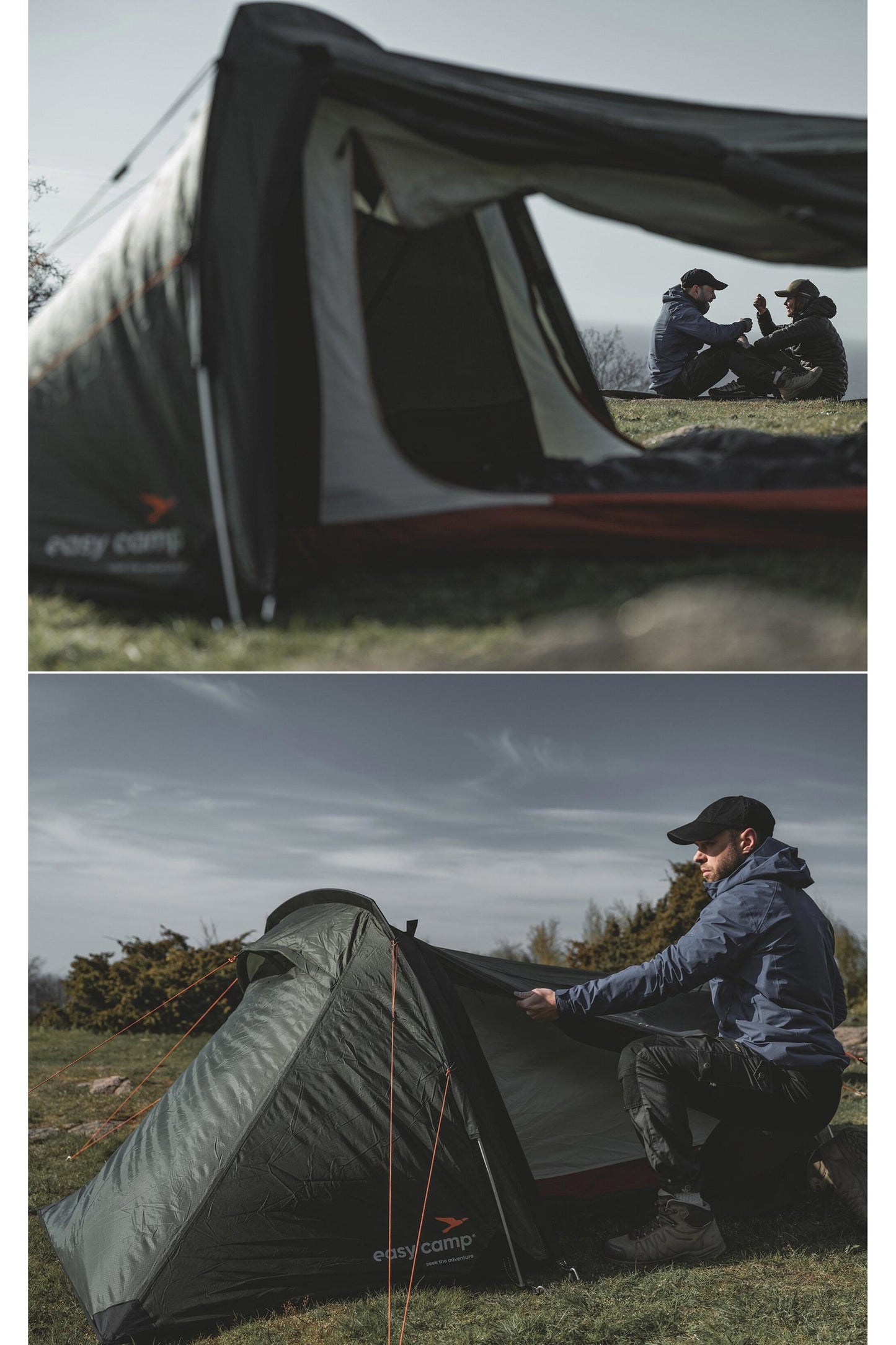 Easy Camp ME173B Sarek 2 Adventure Tunnel Camping Tent (2 Person)