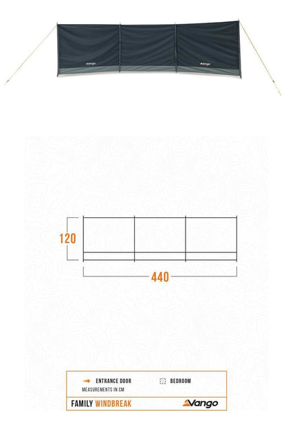 Vango ME2AB9 Savannah 400 Air Tent (4 Person)