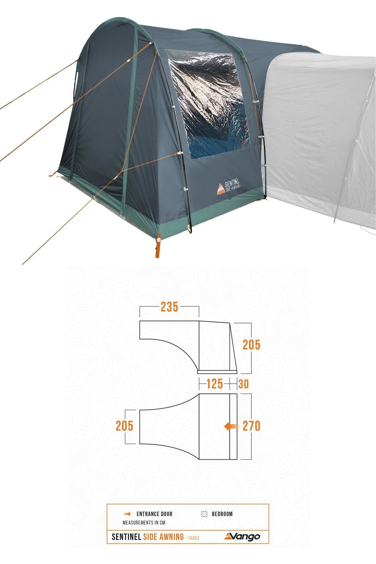Vango ME2AB9 Savannah 400 Air Tent (4 Person)