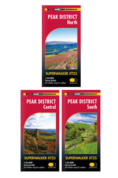  ME372D Peak District Superwalker Map Set