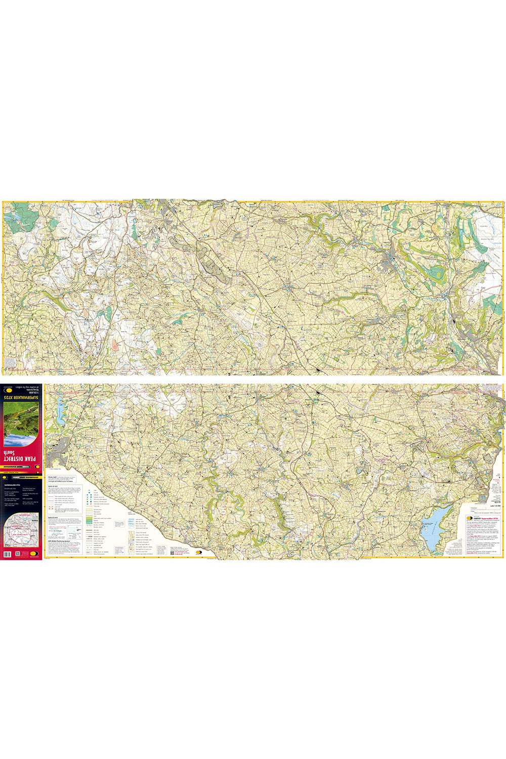  ME372D Peak District Superwalker Map Set