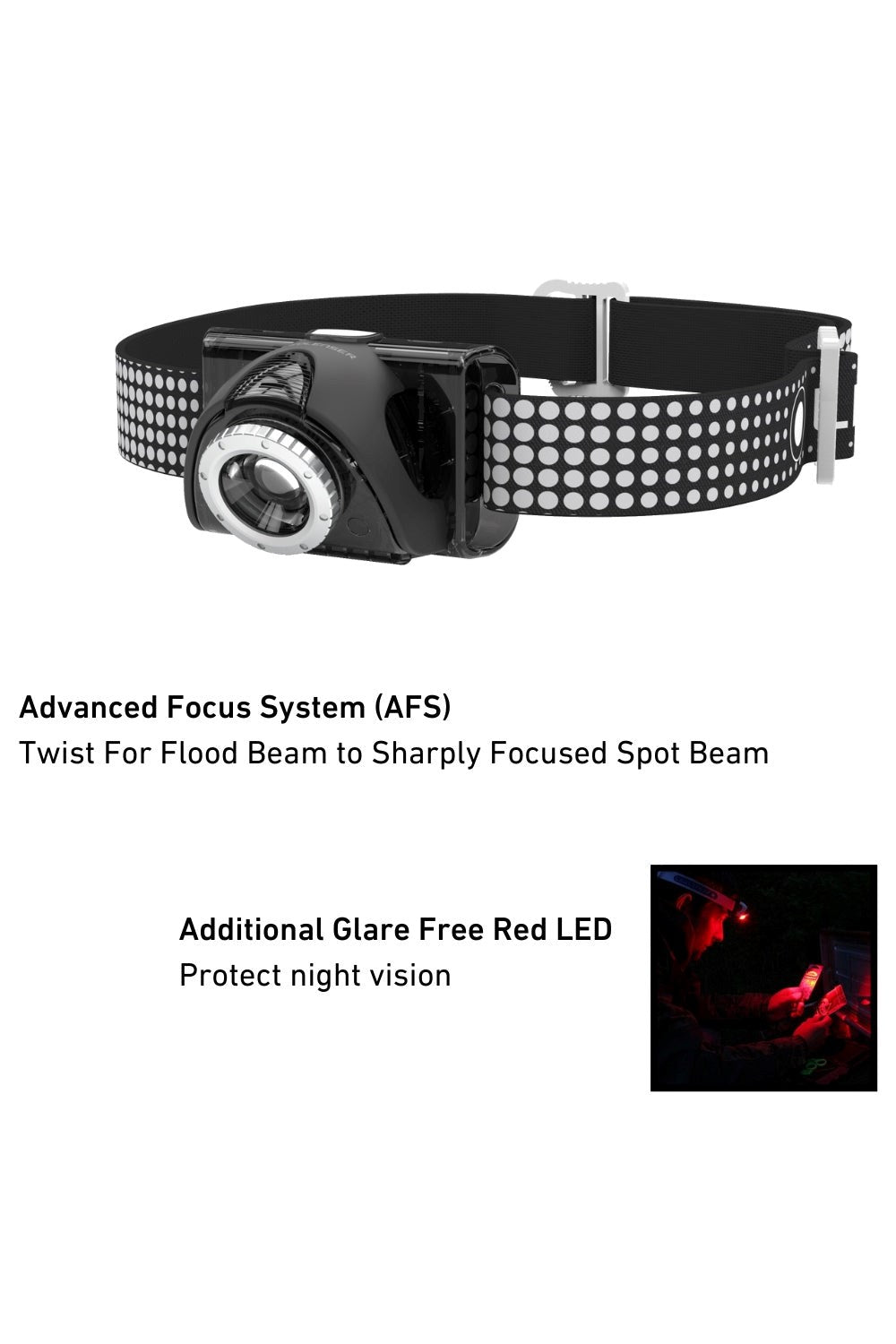 Ledlenser ME3BB2 SEO7R Rechargable 220lm Outdoor LED Head Torch