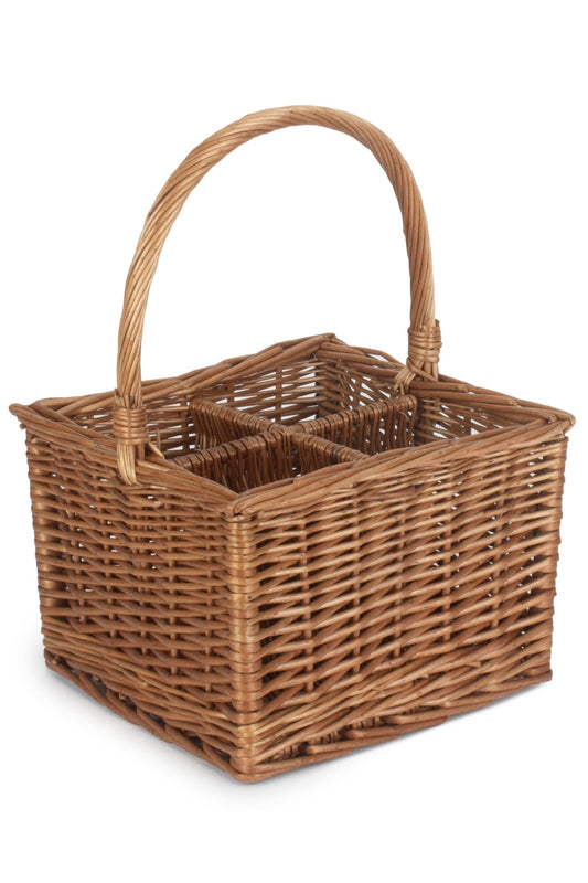  ME4224 Double Steamed 4 Bottle Drinks Basket