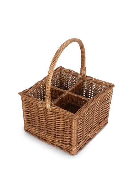  ME4224 Double Steamed 4 Bottle Drinks Basket