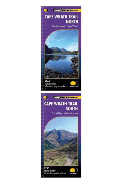  ME4F6C Cape Wrath Trail Map Set
