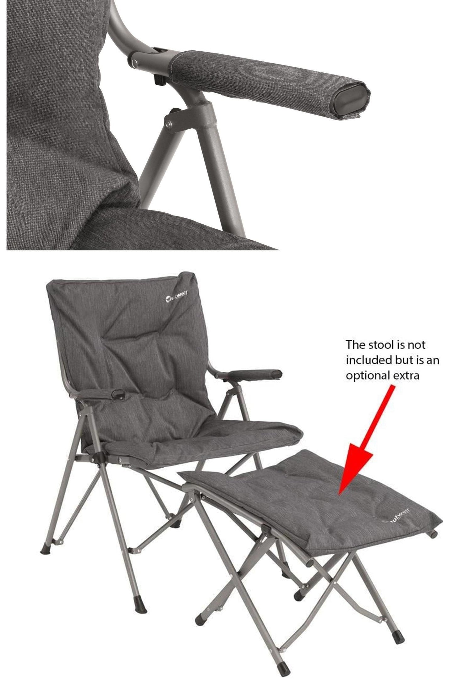 Outwell ME5093 Alder Lake Folding Camping Chair