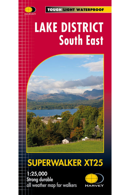  ME88F7 Lake District South East Superwalker Map