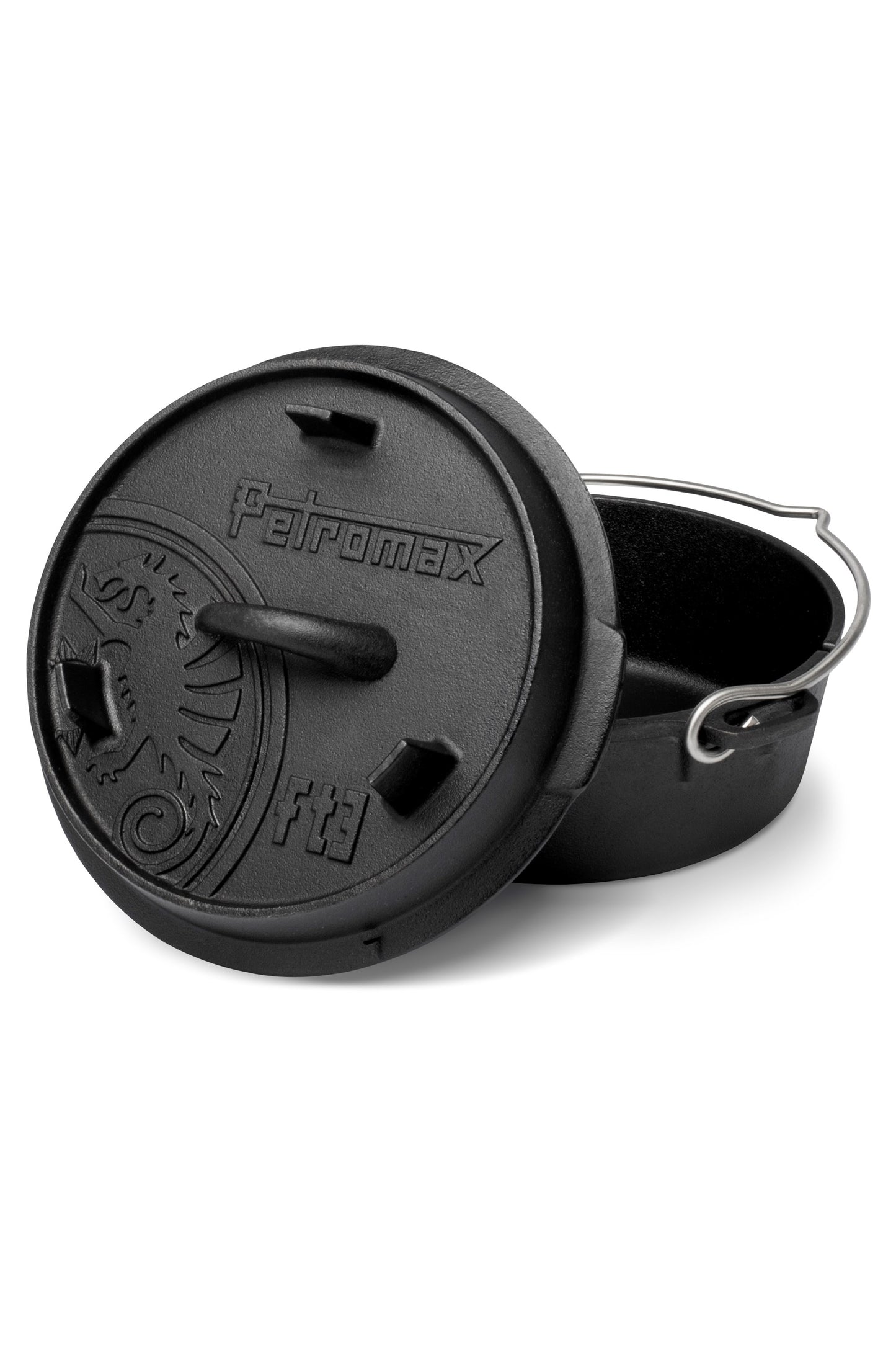 Petromax ME92D0 1.6L Cast Iron Dutch Oven