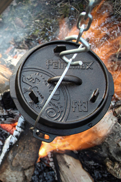 Petromax ME92D0 1.6L Cast Iron Dutch Oven