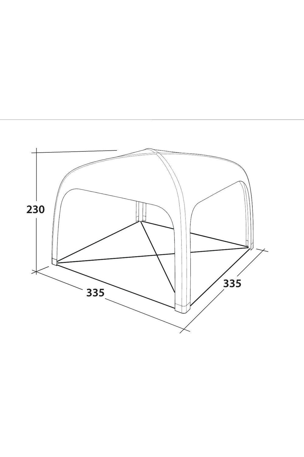 Outwell MEAD3D Air Shelter