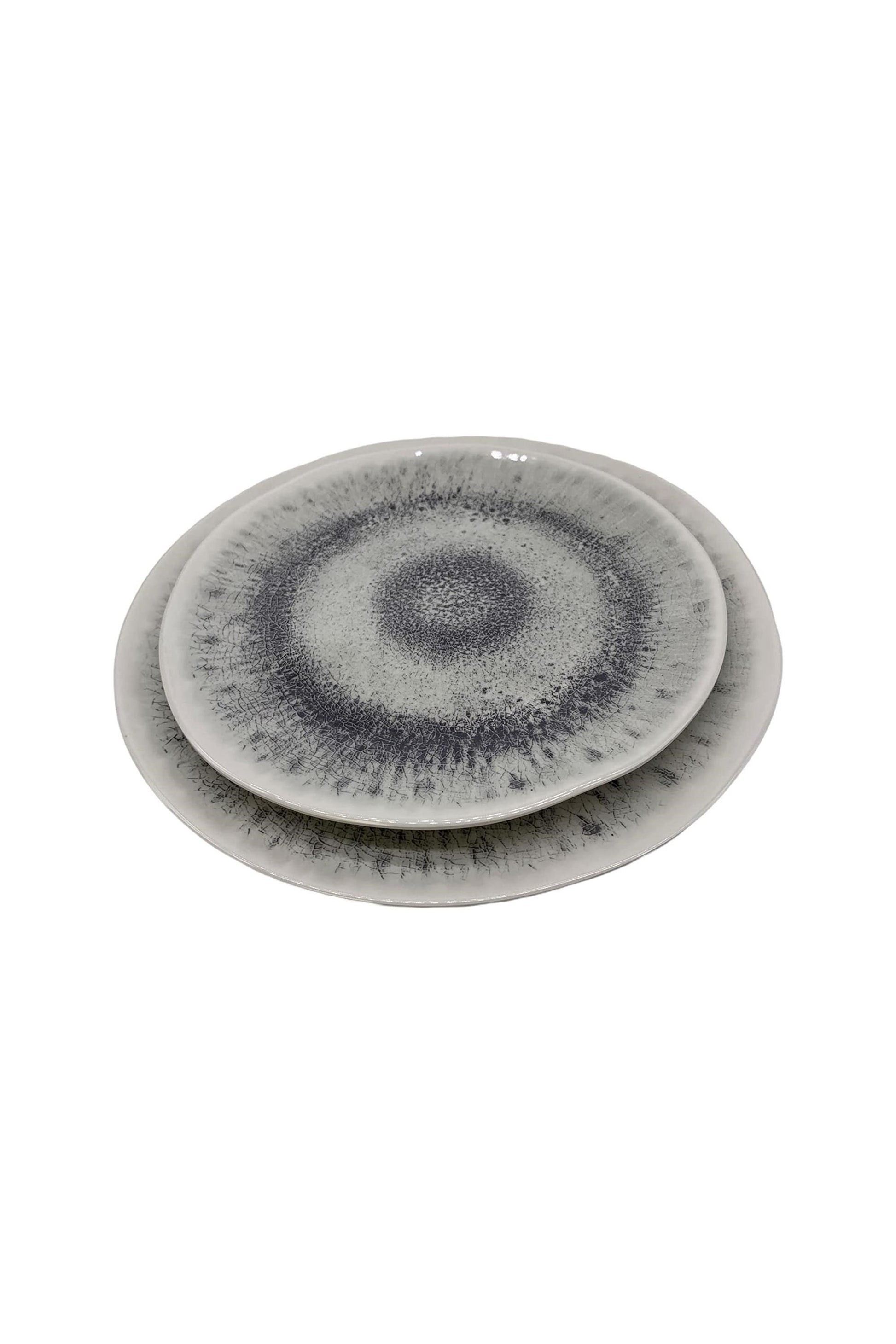 Tuscany 12-Piece Plate & Bowl Melamine Dinner Set