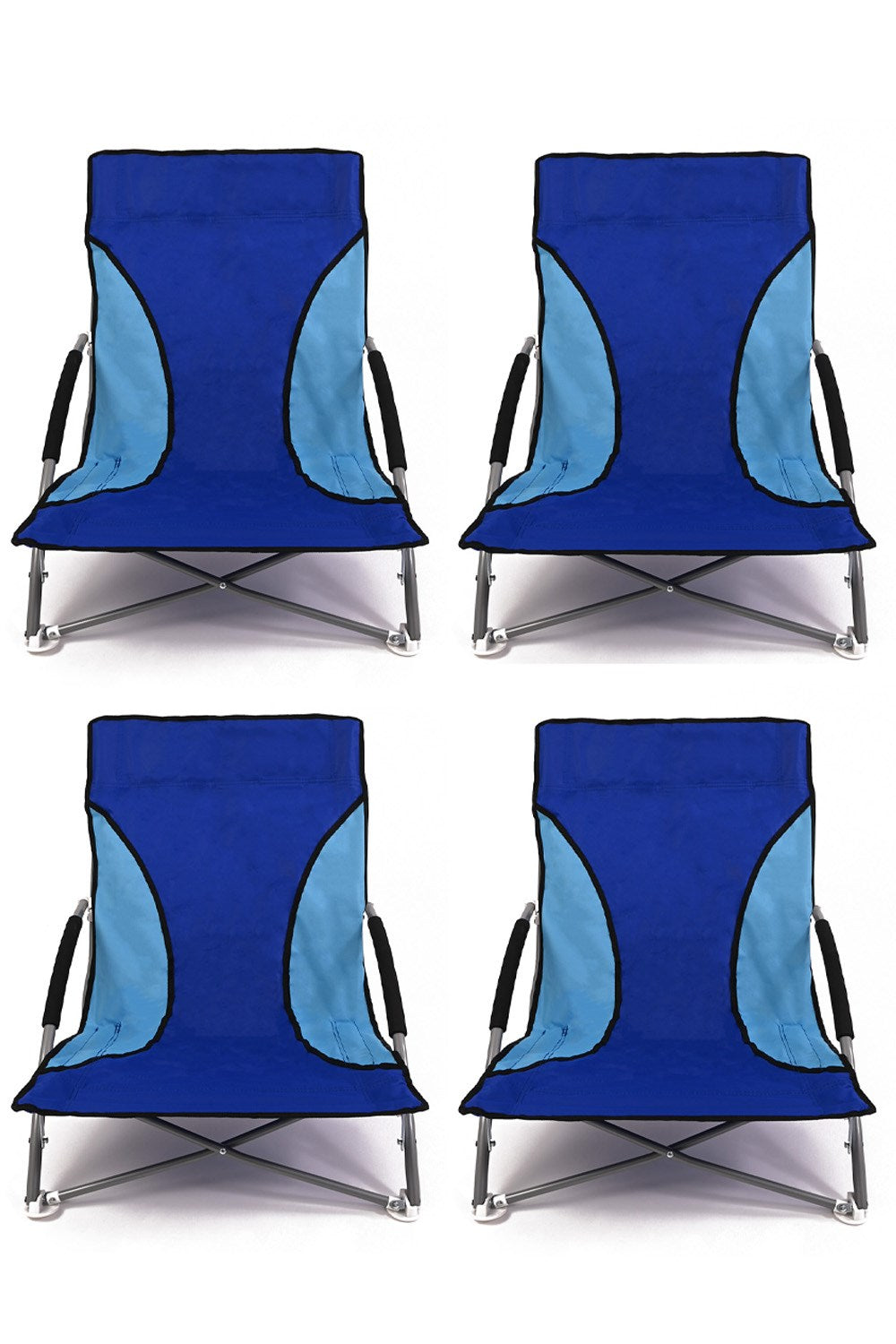 MEDD13 Low Camping Chair Family Pack