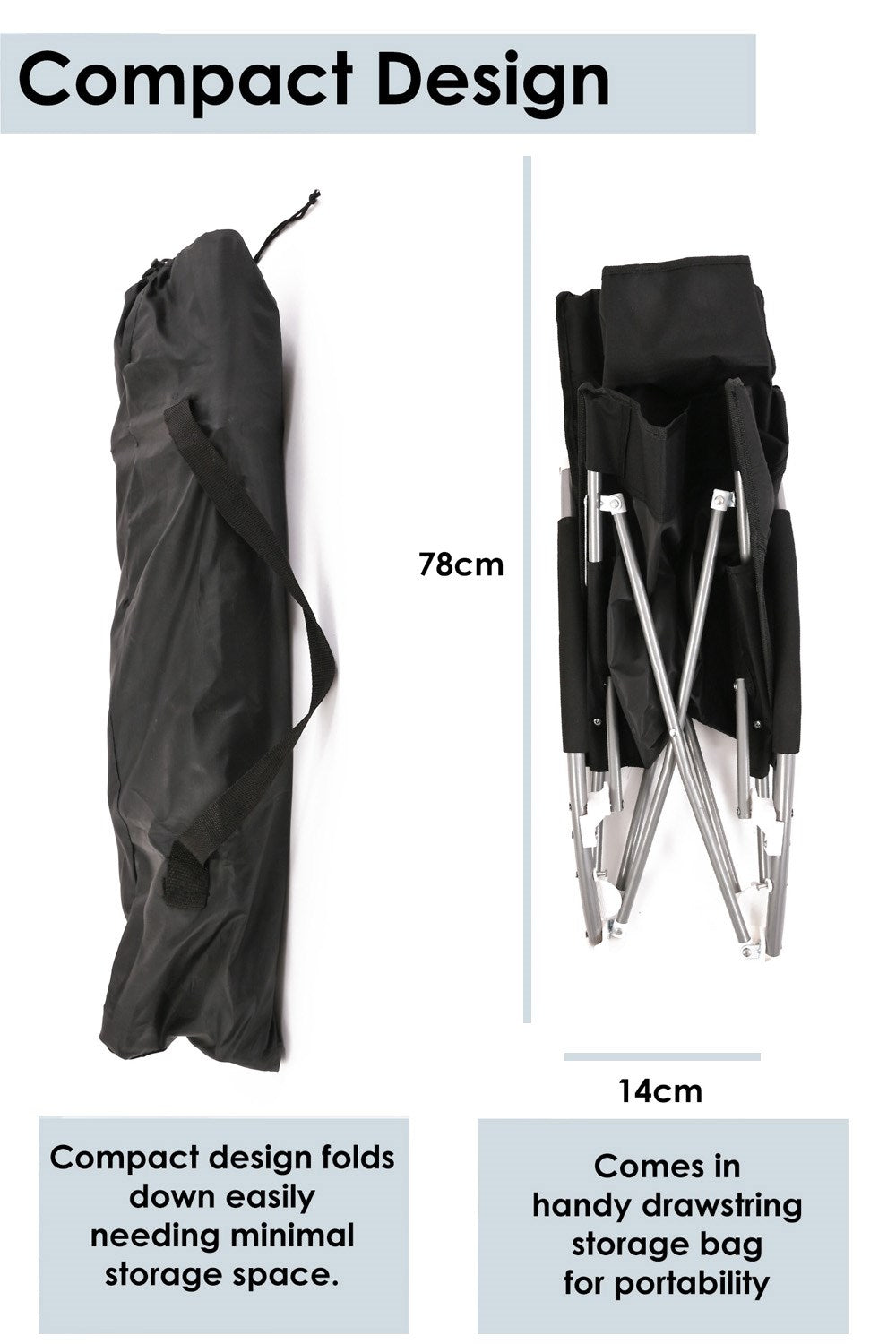 MEDD13 Low Camping Chair Family Pack