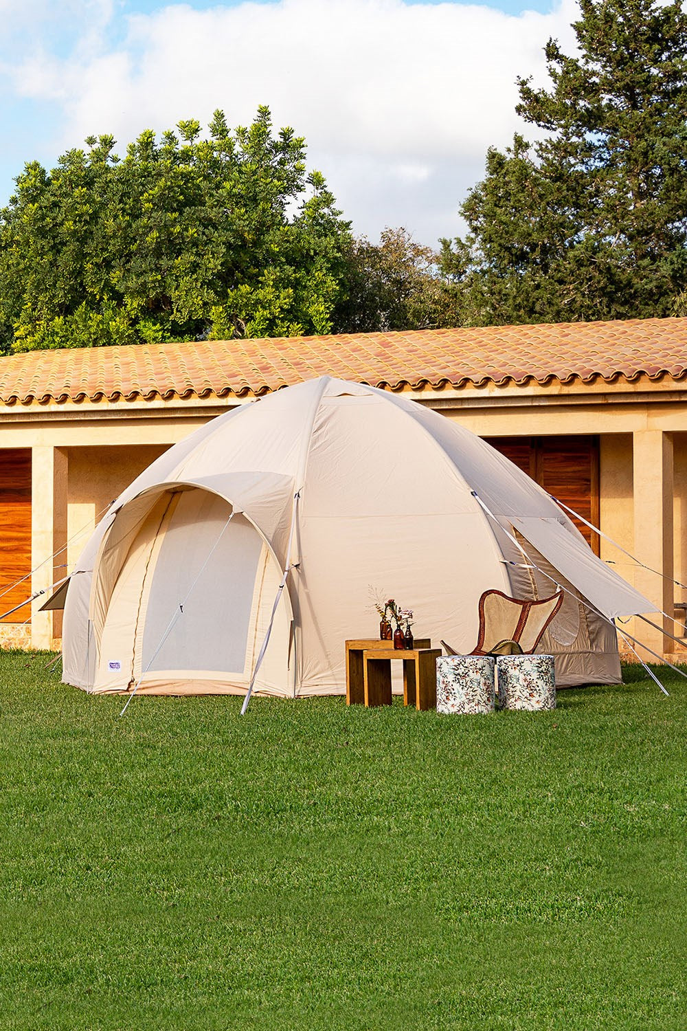  5m Nova Air Dome Tent Canvas Lite 200gsm