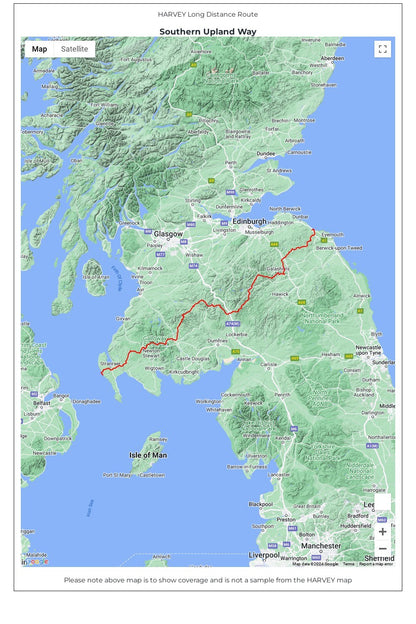  MEFAD6 Southern Upland Way Trail Map