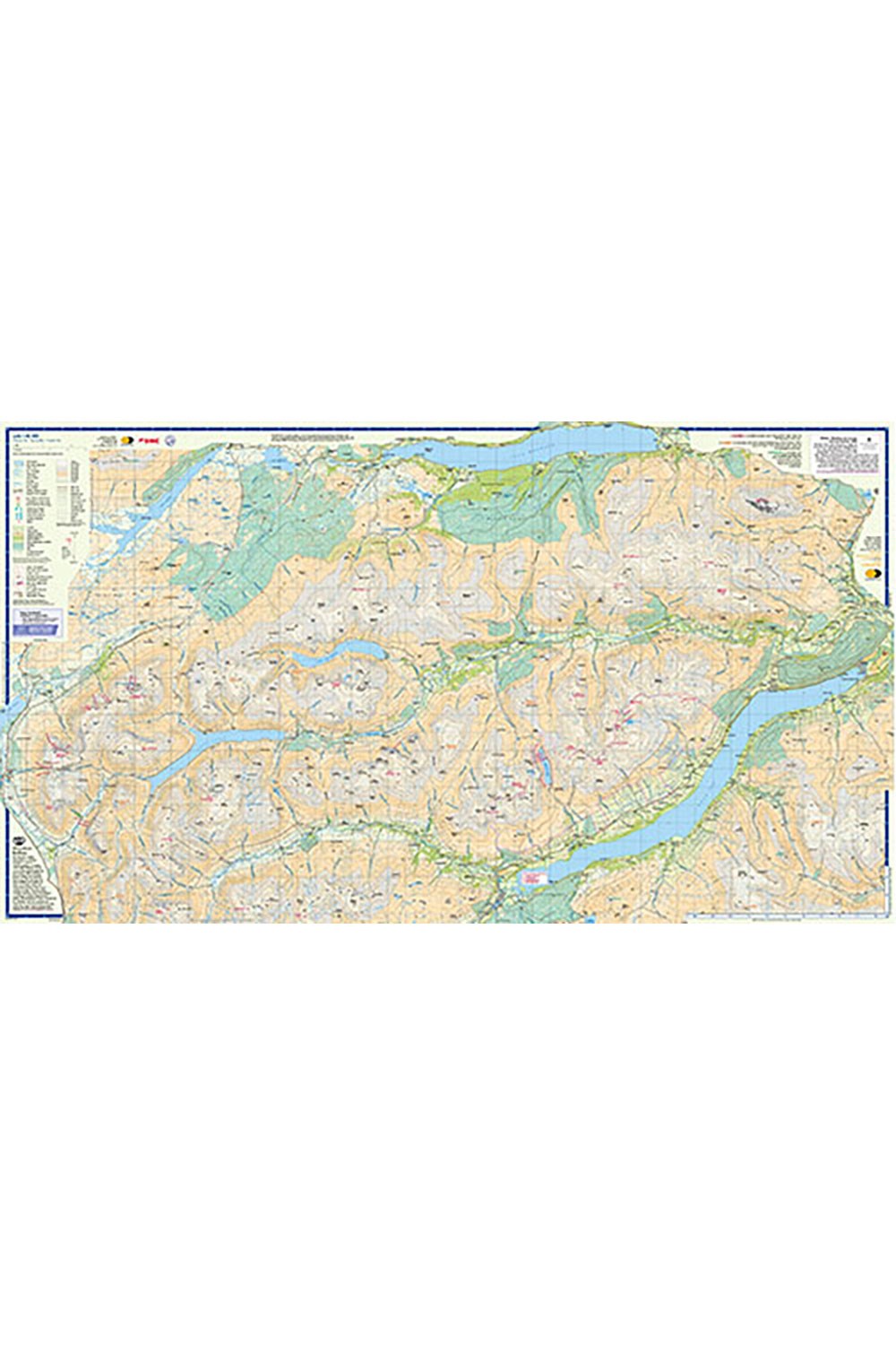  MEFEBF Schiehallion British Mountain Map