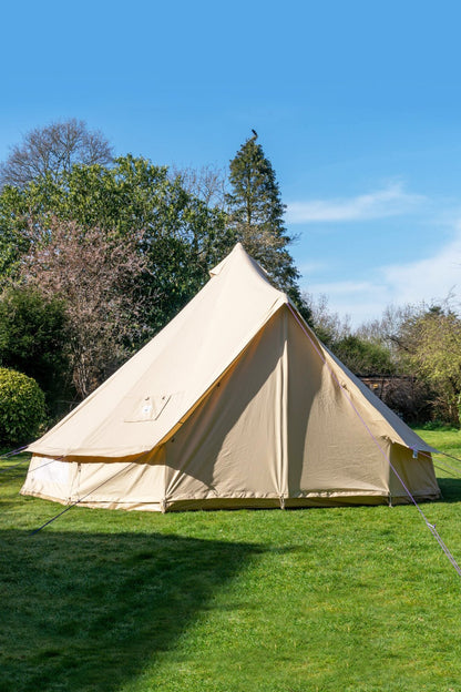  6m Bell Tent Fire Retardant Cotton 320gsm