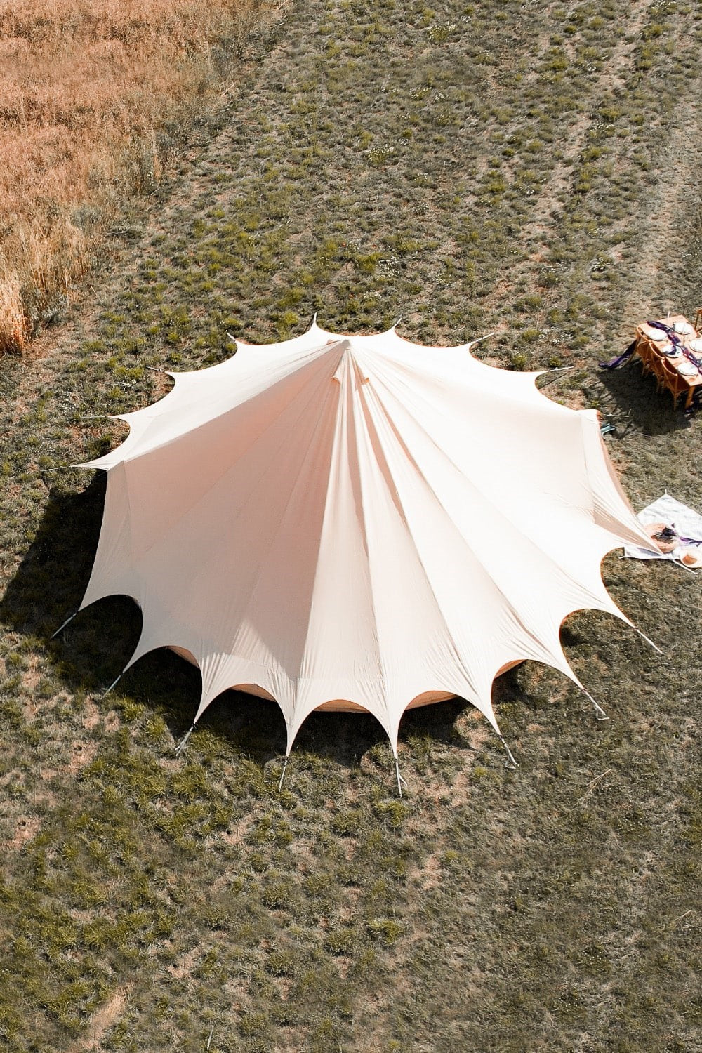  8m Bell Tent Plus Canvas Lite 200gsm Double Door