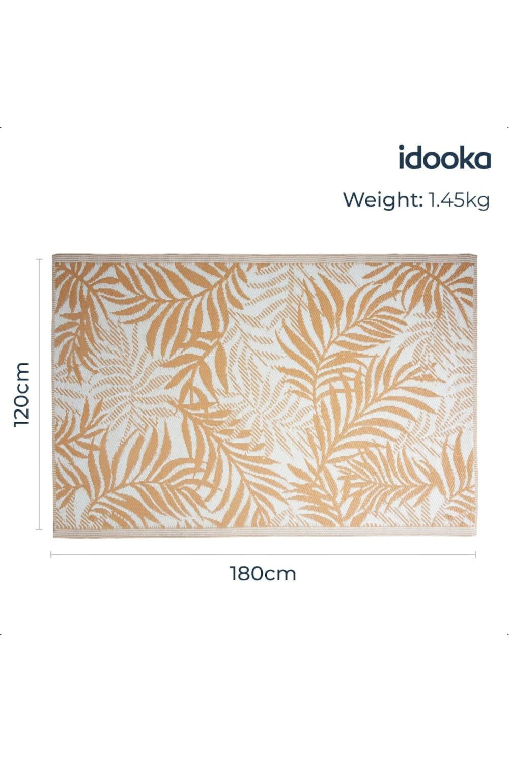  Leaves Camping Rug 120cm X 180cm