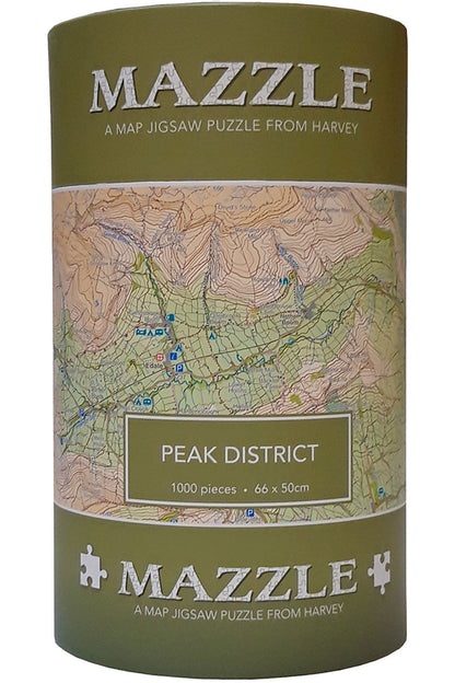  MF2195 Map Jigsaw Puzzle Peak District