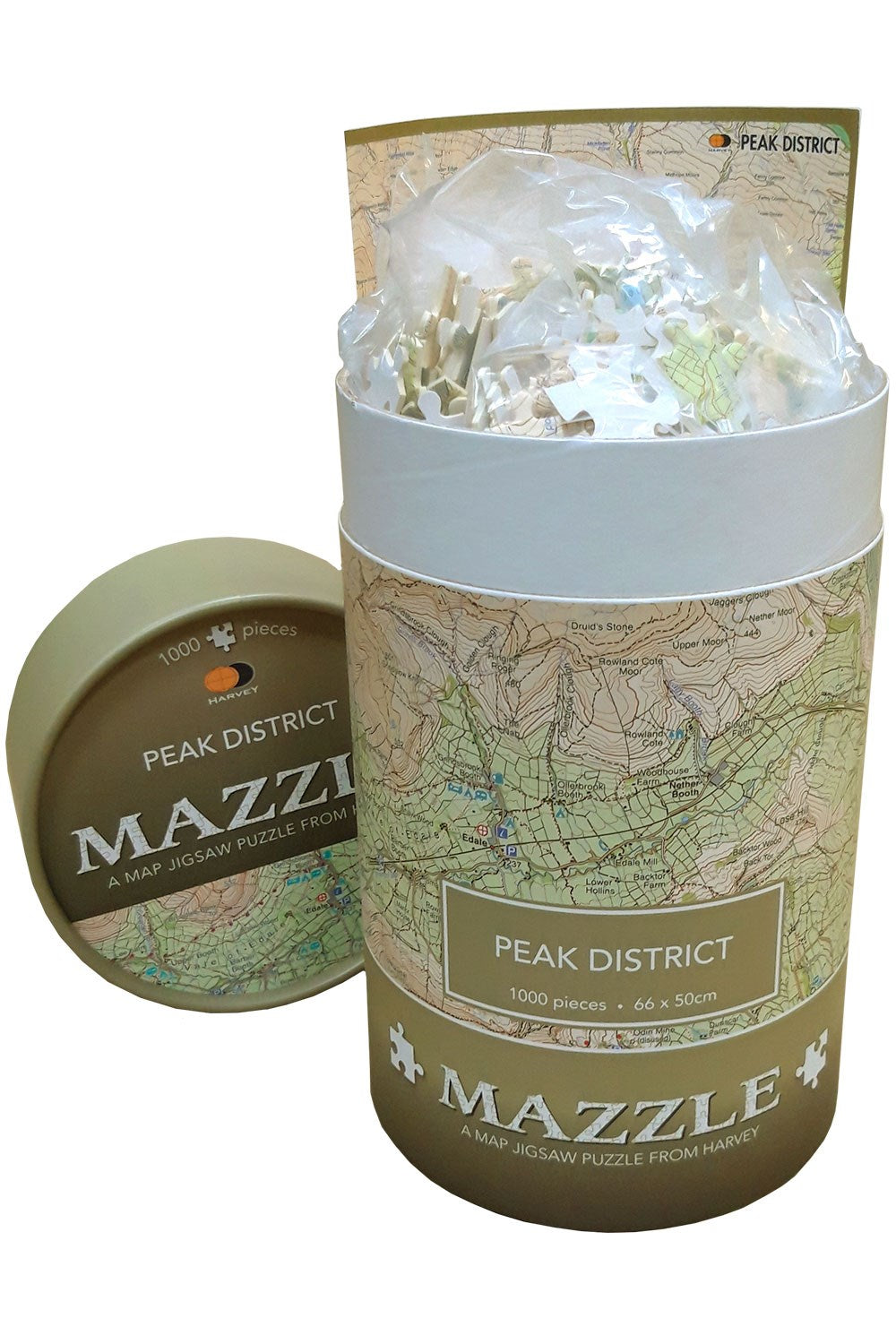 MF2195 Map Jigsaw Puzzle Peak District