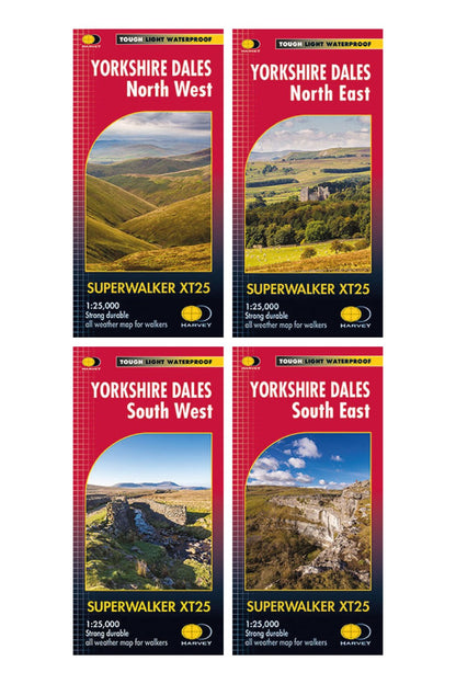  MF2AE7 Yorkshire Dales Superwalker Map Set