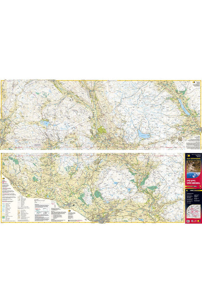  MF2AE7 Yorkshire Dales Superwalker Map Set