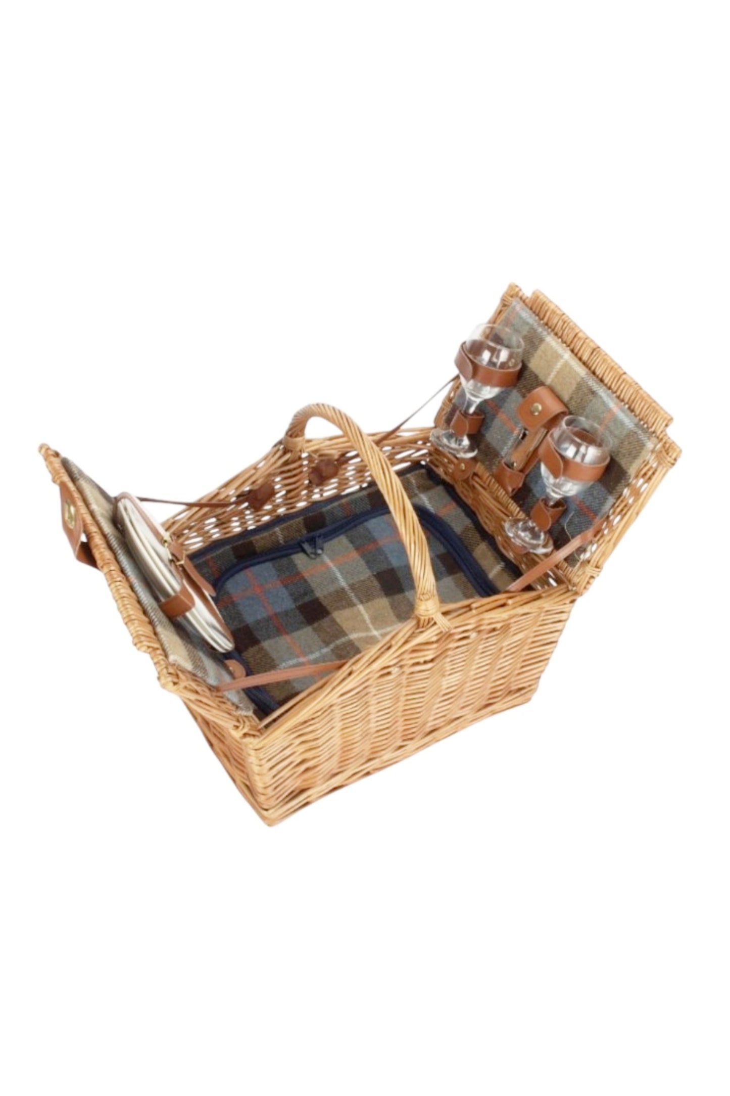  MF2BFD 2 Person Ravenstor Slope-Sided Picnic Basket