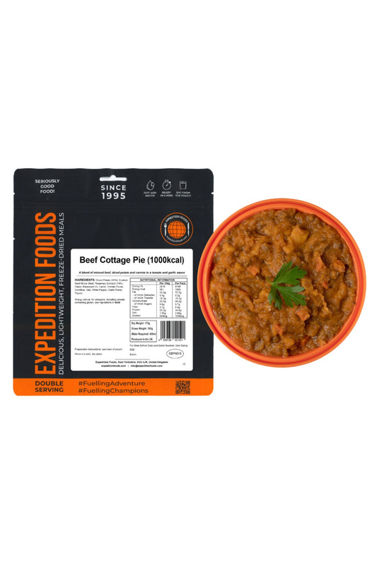  MF2E58 Beef Cottage Pie Camping Food (1000kcal)