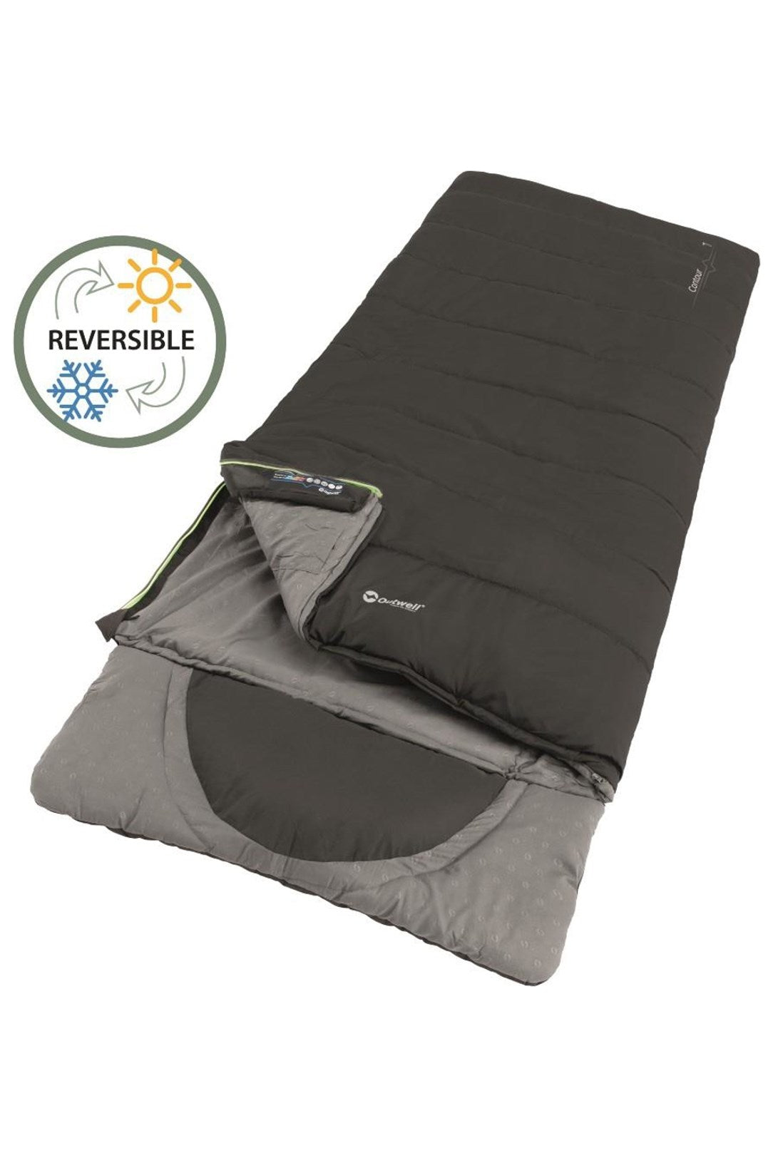 Outwell MF4ED8 Sleeping Bag Contour Midnight