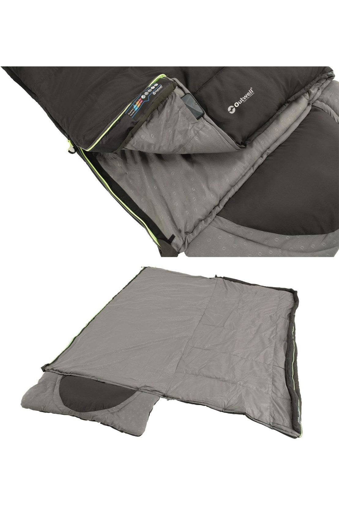 Outwell MF4ED8 Sleeping Bag Contour Midnight