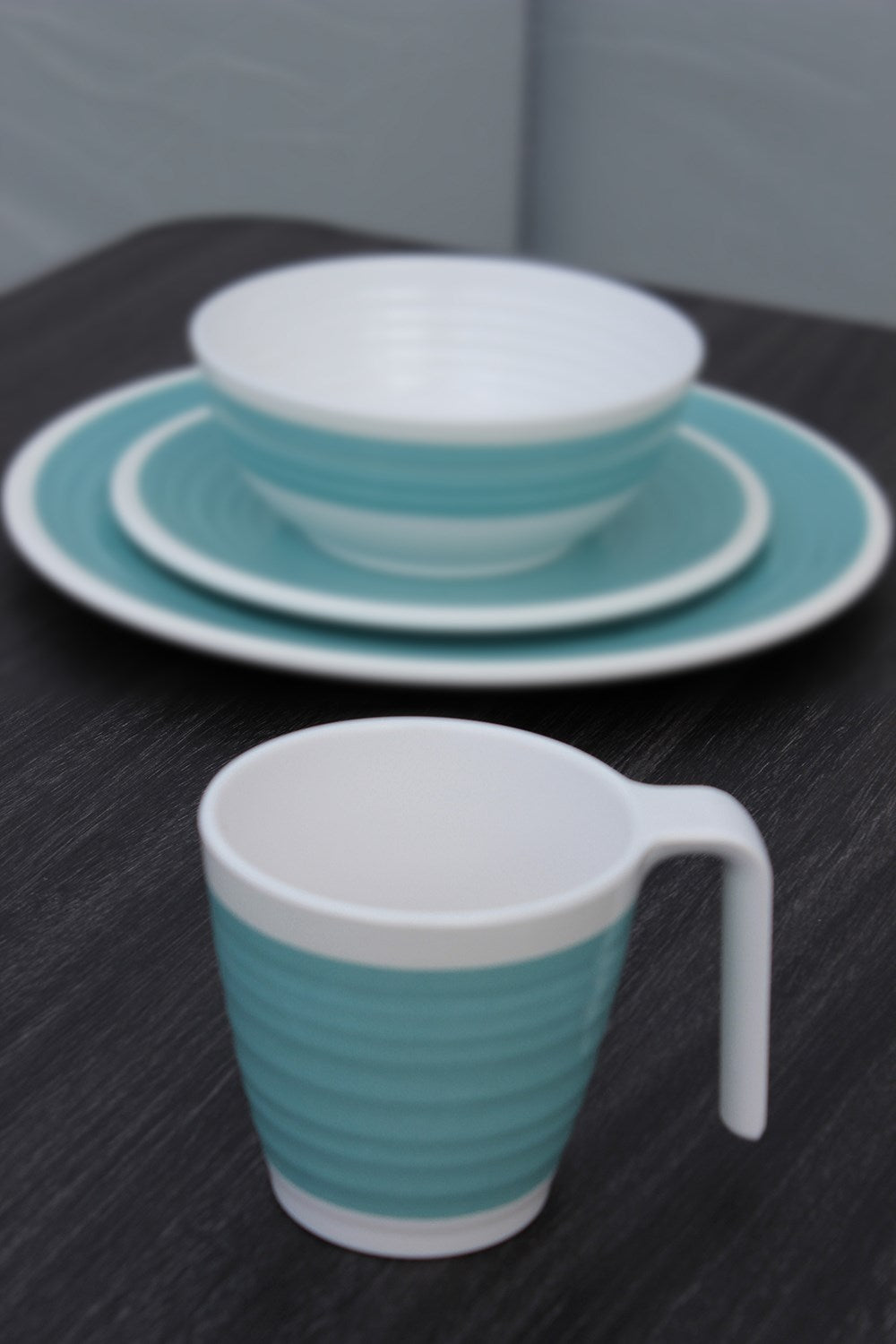  4pc Melamine Camping Mug Set
