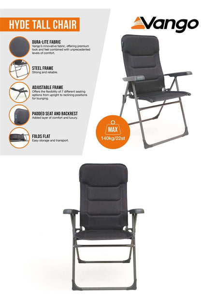 Vango MF7B9F Hyde Camping Chair