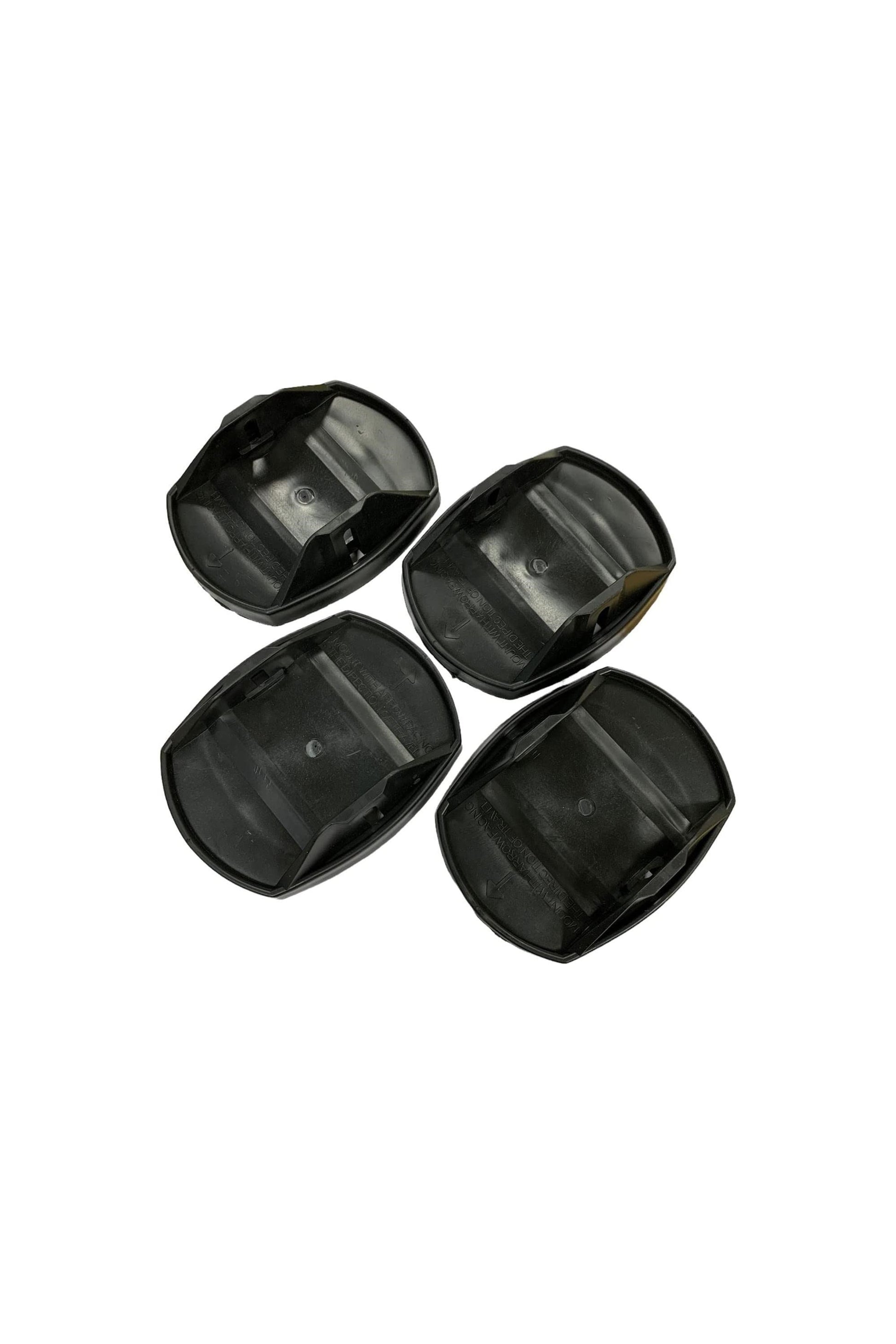  Heavy Duty Caravan Jack Pad Metal Pin 4-Pack