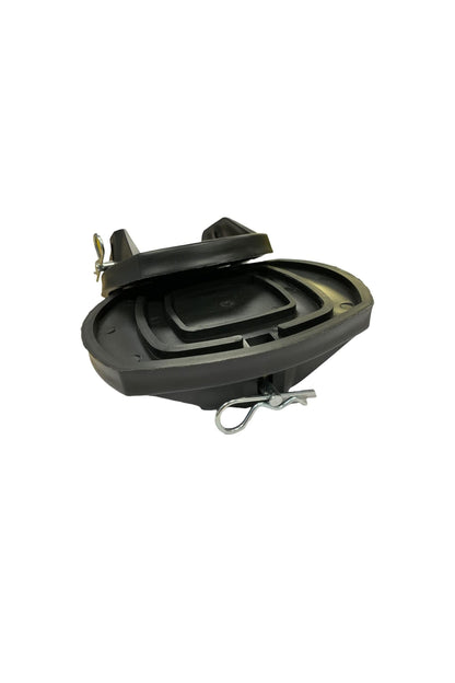  Heavy Duty Caravan Jack Pad Metal Pin 4-Pack
