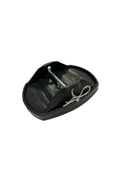  Heavy Duty Caravan Jack Pad Metal Pin 4-Pack