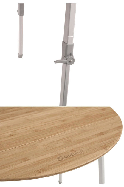 Outwell MF90F5 Custer Round Camping Table