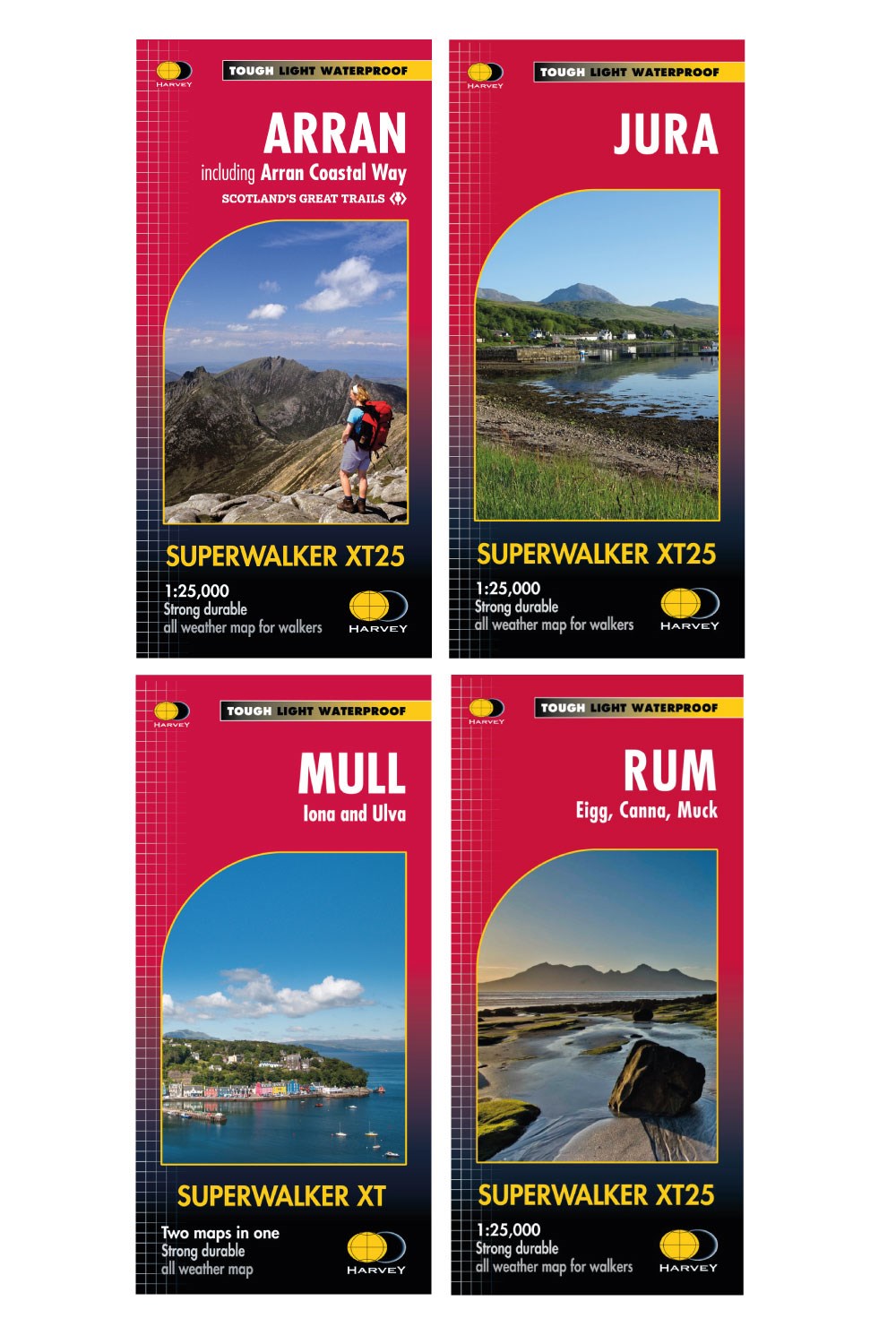  MFA036 Scottish Islands Superwalker Map Set