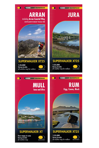  MFA036 Scottish Islands Superwalker Map Set