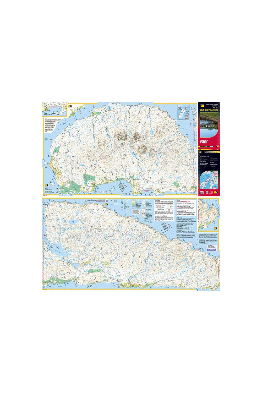 MFA036 Scottish Islands Superwalker Map Set