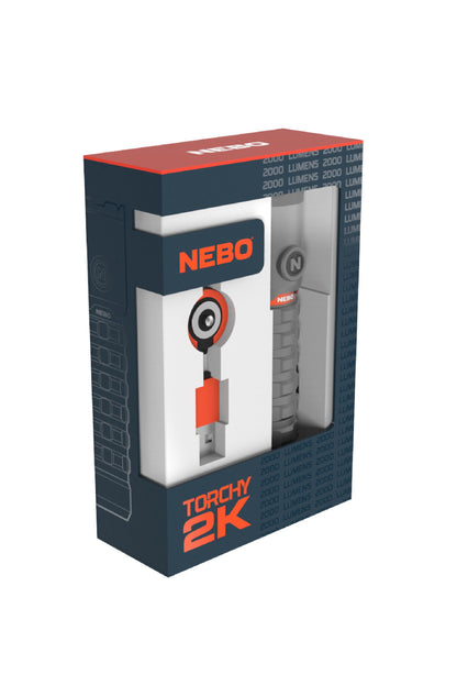 NEBO MFAE82 Torchy 2K 2000 Lumen Rechargeable Torch
