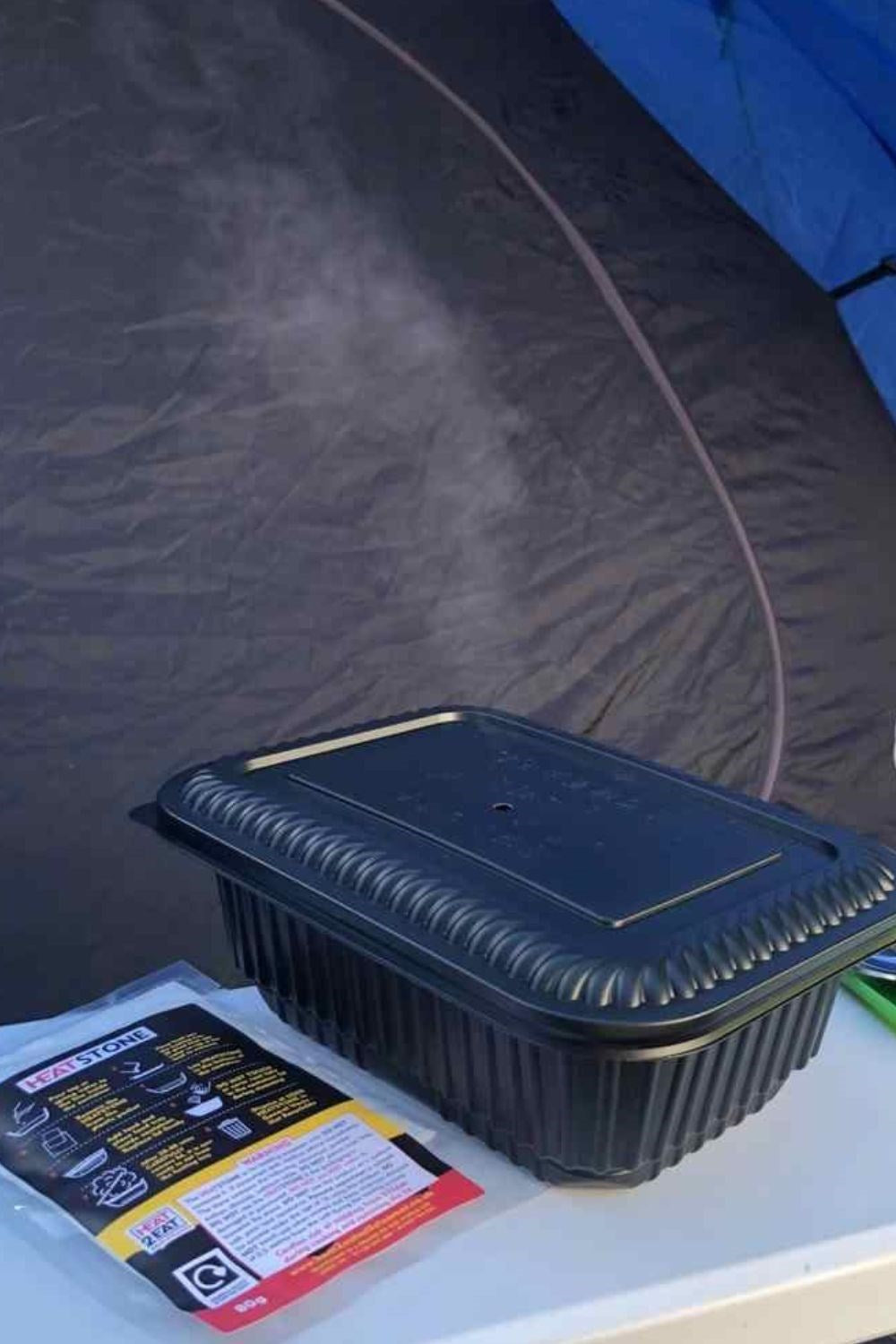  Single Use Self-Steamer + 80g Heatstone