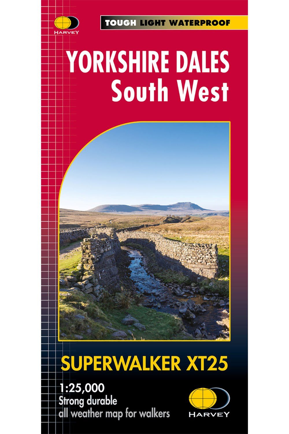  MFDB13 Yorkshire Dales South West Superwalker Map