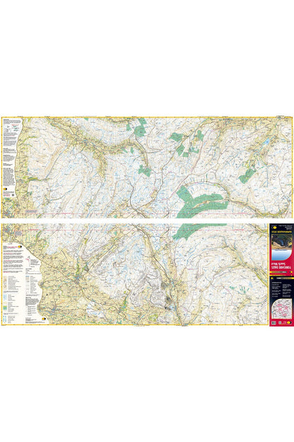  MFDB13 Yorkshire Dales South West Superwalker Map